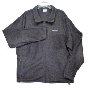 Columbia Men's Heather Gray Fleece XXL